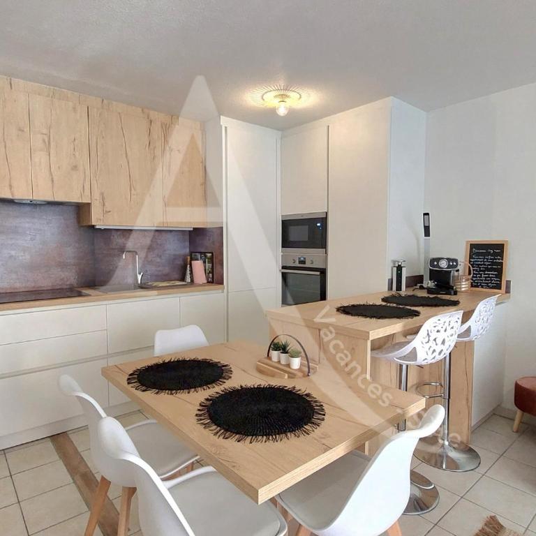T3 renove dans residence avec piscine et garage Capacite max 6 personnes - Apartment mit Poolblick - 8