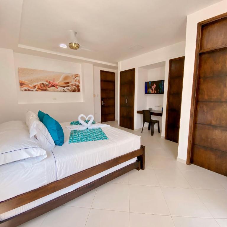Hotel Playa Blanca - San Antero - Double Room with Balcony - 3