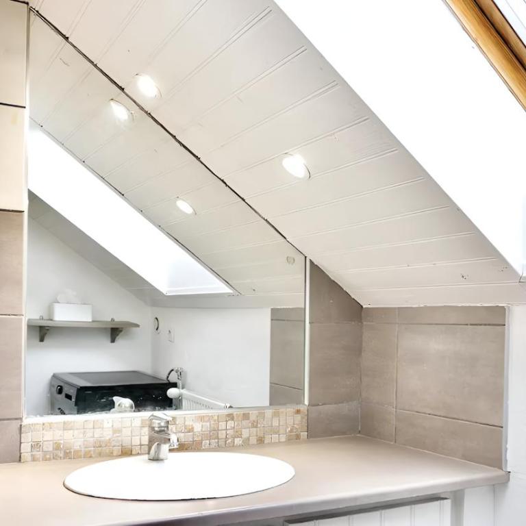 La Voute Chambérienne GRAND T2 61m2 - Vue Montagnes - TV 4K Géante - WIFI-Fibre - Machine à Laver - Lave Vaiselle - Parking - Confort - Spacieux - Appartamento con 1 Camera da Letto - 10