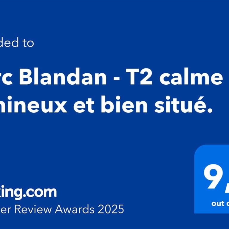 Parc Blandan - T2 calme lumineux et bien situé. - Apartment mit 1 Schlafzimmer - 13
