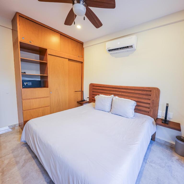 Gaia, Retreat Close to the Sea in Puerto Morelos - Apartamento Deluxe de 1 dormitorio con vistas al jardín - 12