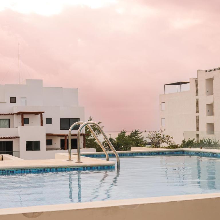 Gaia, Retreat Close to the Sea in Puerto Morelos - Apartamento Deluxe de 1 dormitorio con vistas al jardín - 7