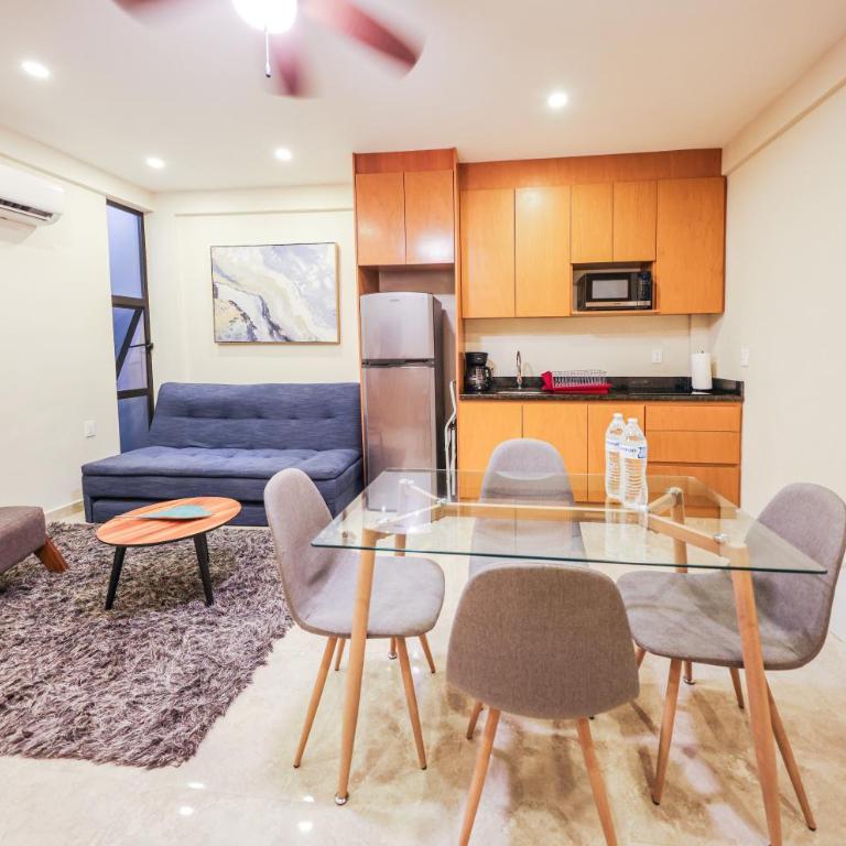 Gaia, Retreat Close to the Sea in Puerto Morelos - Apartamento Deluxe de 1 dormitorio con vistas al jardín - 10