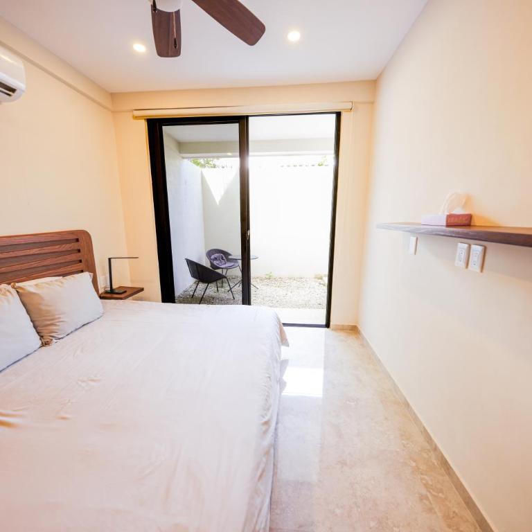 Gaia, Retreat Close to the Sea in Puerto Morelos - Apartamento Deluxe de 1 dormitorio con vistas al jardín - 22