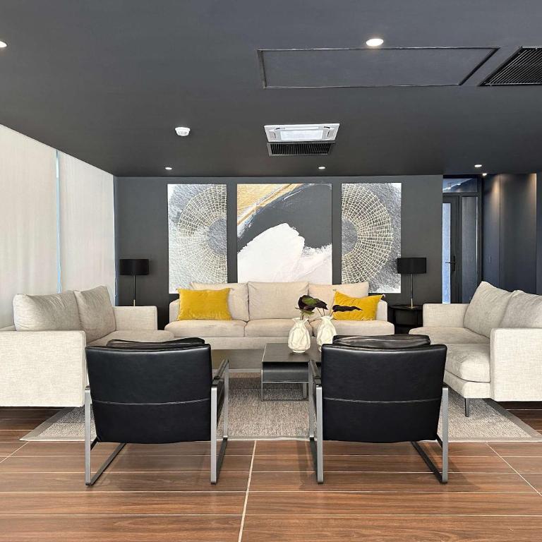 HOM I Moderno Depto 2D2B 4PAX Parking Nunoa - Apartamento - 34