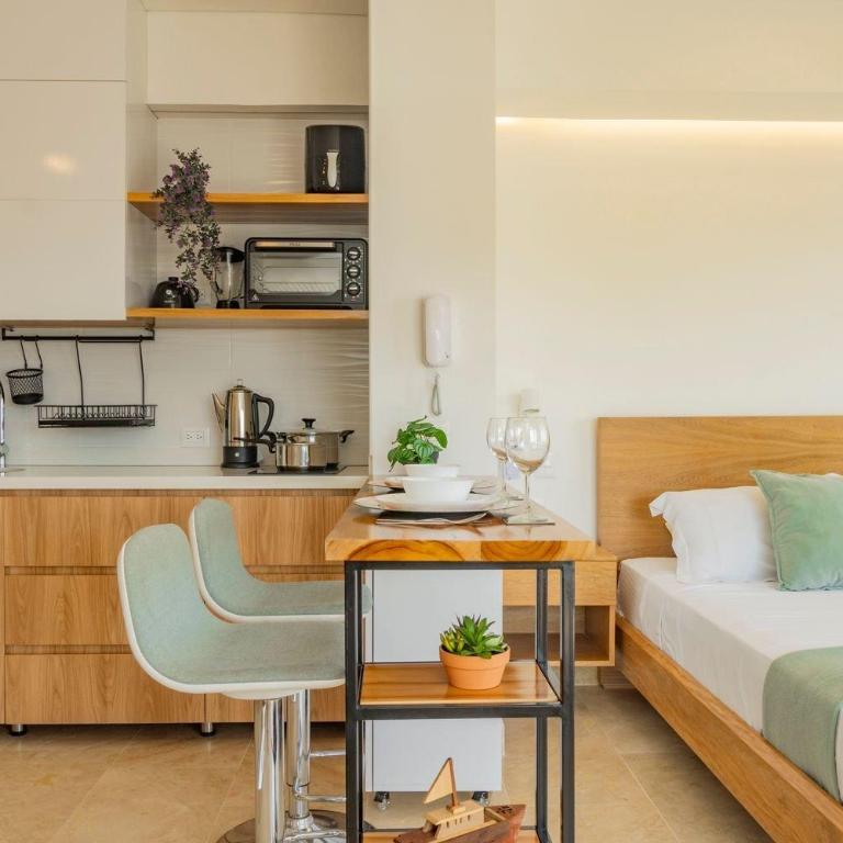 CB1330 Hermosa Suite Vista 180° 7min del Centro - Suite con cama grande - 7