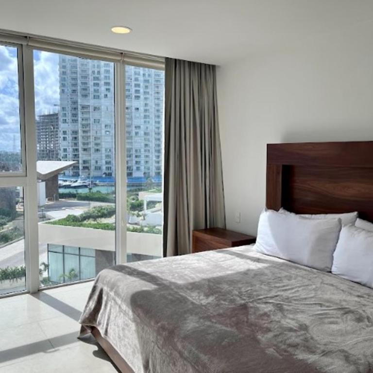 MAREA PUERTO CANCUN, lujo comodidad y una vista espectacular - Apartamento de 2 dormitorios - 18
