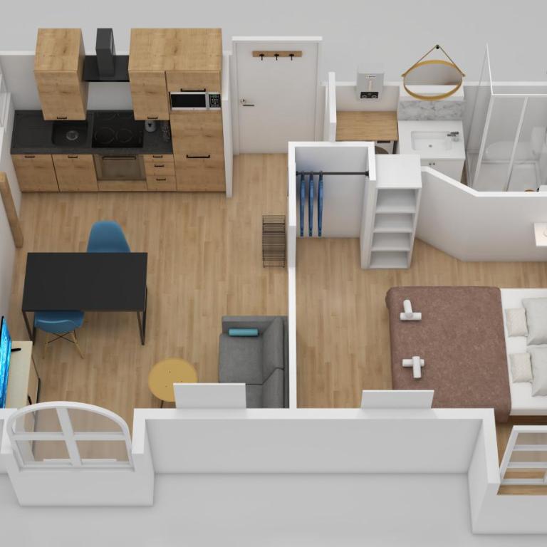 Notre Dame 1 - Vue sur la Loire - Rdc - Hypercentre - Appartamento con 1 Camera da Letto con Vista - 2