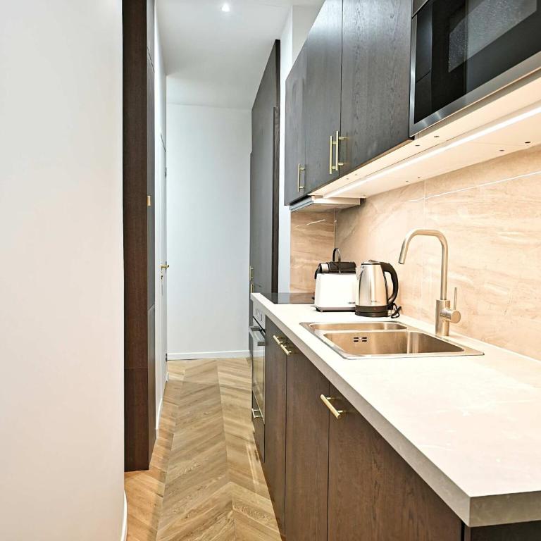 New flat with AC Porte Maillot Arc de Triomphe - Appartement - 5