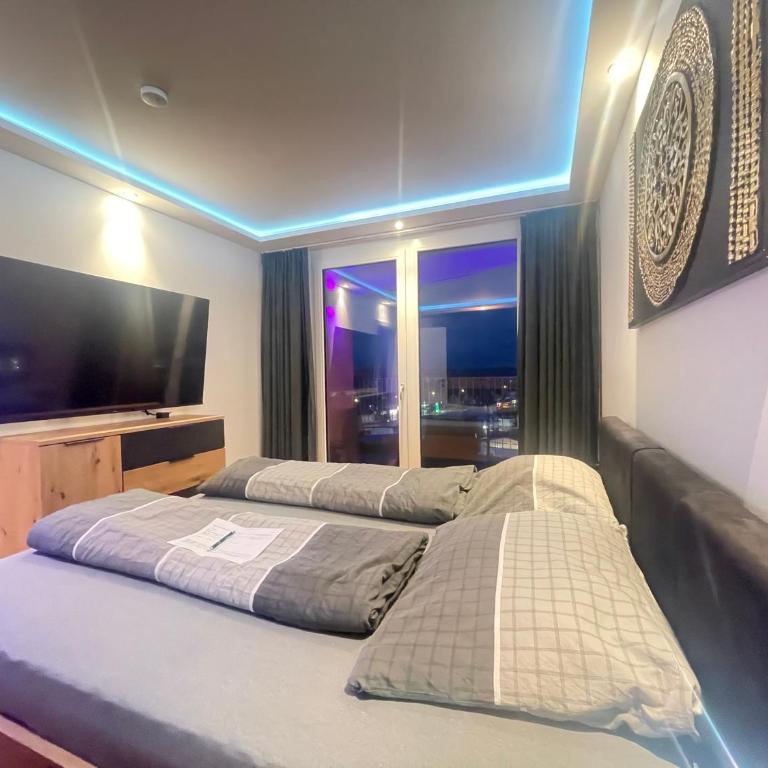 100 qm Penthouse, Self-Check-In, 2 Parkplätze - Penthouse-Apartment - 11