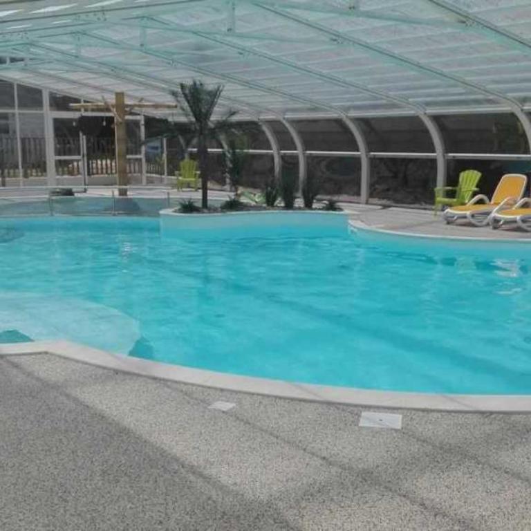 ZEcamping 4 étoiles bain à remous piscine couverte animaux acceptés - Studio-Mobilheim - 2