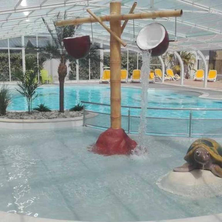 ZEcamping 4 étoiles bain à remous piscine couverte animaux acceptés - Studio-Mobilheim - 1