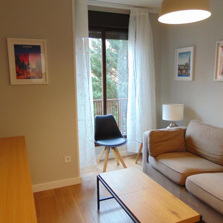 Airport Madrid Plenilunio suites beige - Apartamento de 1 dormitorio - 18