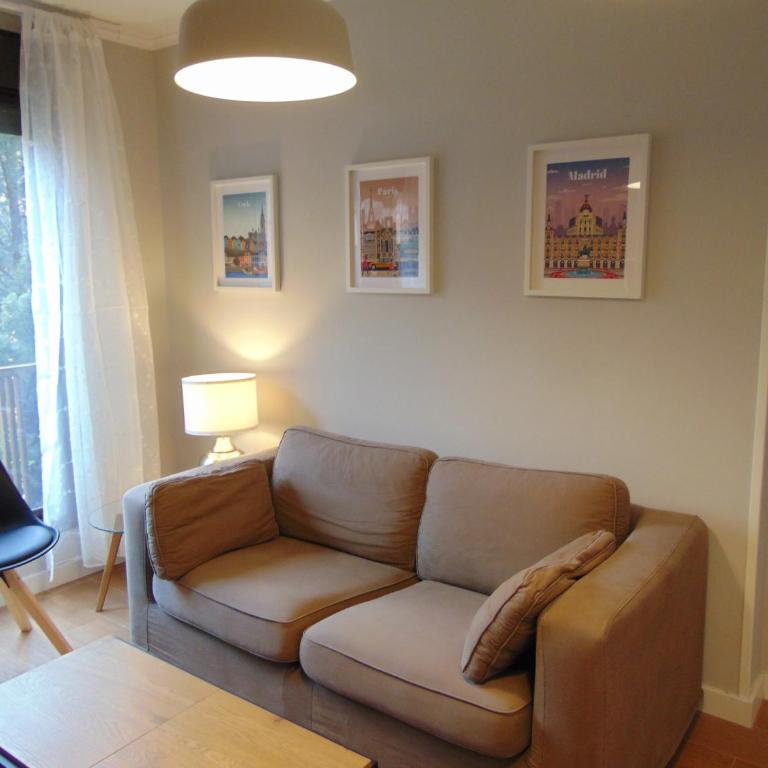 Airport Madrid Plenilunio suites beige - Apartamento de 1 dormitorio - 19