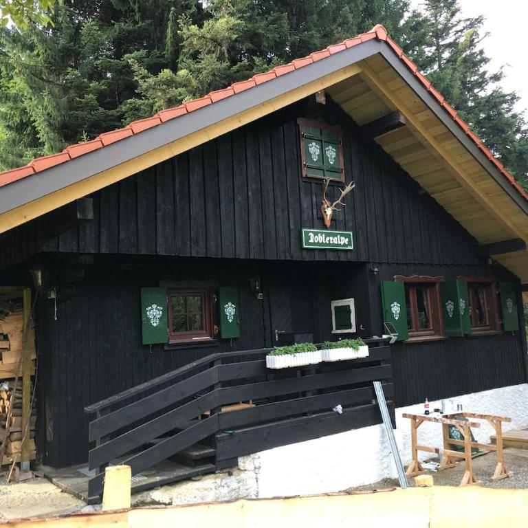 Tobleralpe - Oberreute Selbstversorgerhütte mit viel Komfort - Haus mit 4 Schlafzimmern - 19