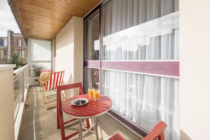 Bel appartement près de la plage - One-Bedroom Apartment - 8
