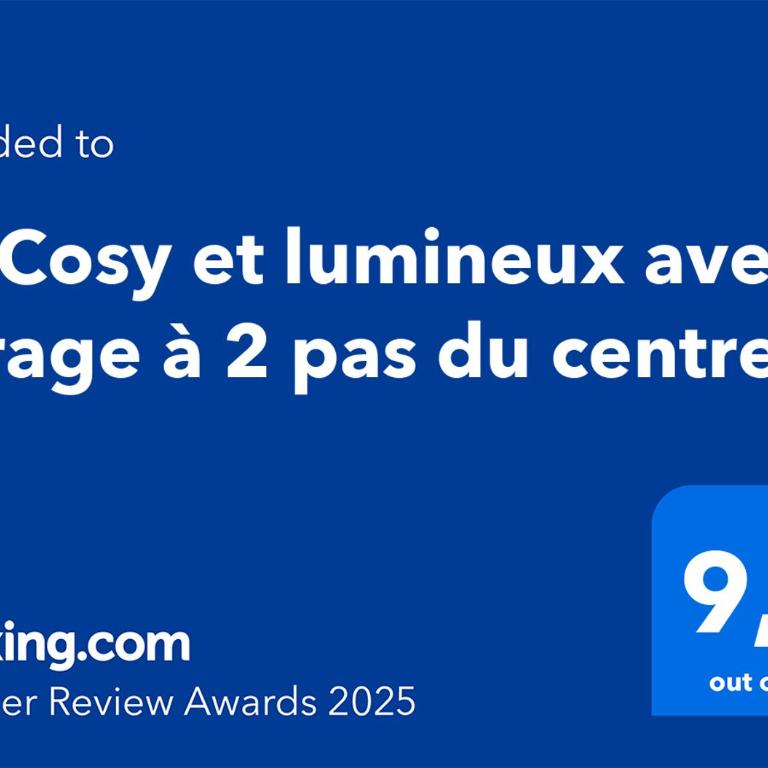 T3 Cosy et lumineux avec garage à 2 pas du centre ! - Apartamento de 2 dormitorios con terraza - 2