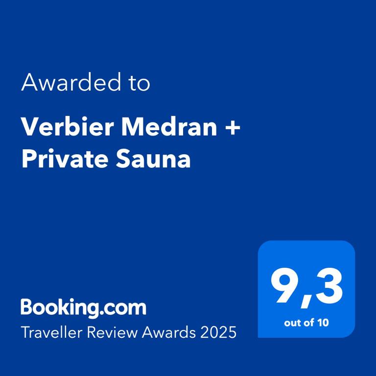 Verbier Medran + Private Sauna - Superior Apartment with Sauna - 11