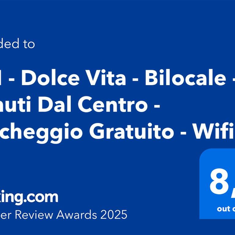 WH - Dolce Vita - Bilocale - 5 Minuti Dal Centro - Parcheggio Gratuito - Wifi - Appartamento con 1 Camera da Letto - 4