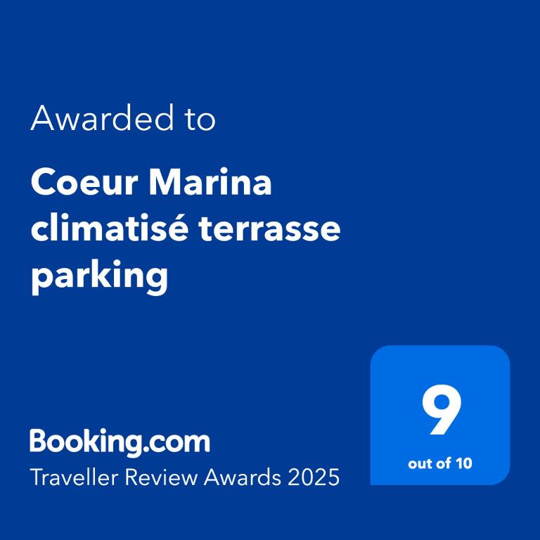 Coeur Marina climatisé terrasse parking - Apartamento de 1 dormitorio - 13
