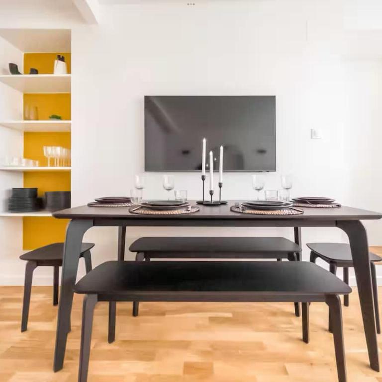 Suite-appartement 4stars pour 6 à 10 min du Marais - Two-Bedroom Apartment - 15