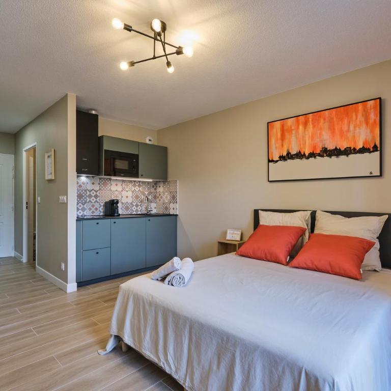 Au Céladon Parking gratuit, WIFI, Terrasse, Piscine - Apartamento de 1 dormitorio - 1
