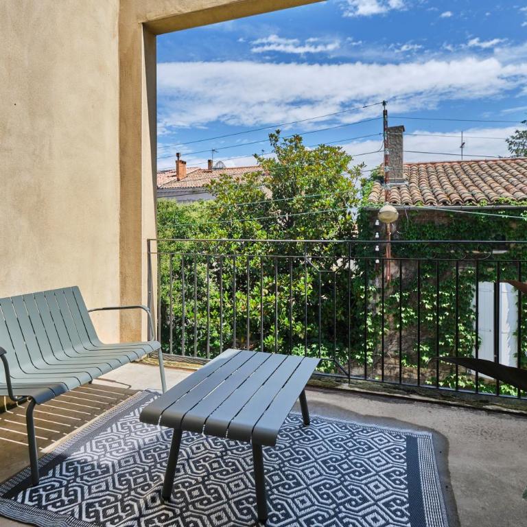 Au Céladon Parking gratuit, WIFI, Terrasse, Piscine - Apartamento de 1 dormitorio - 5
