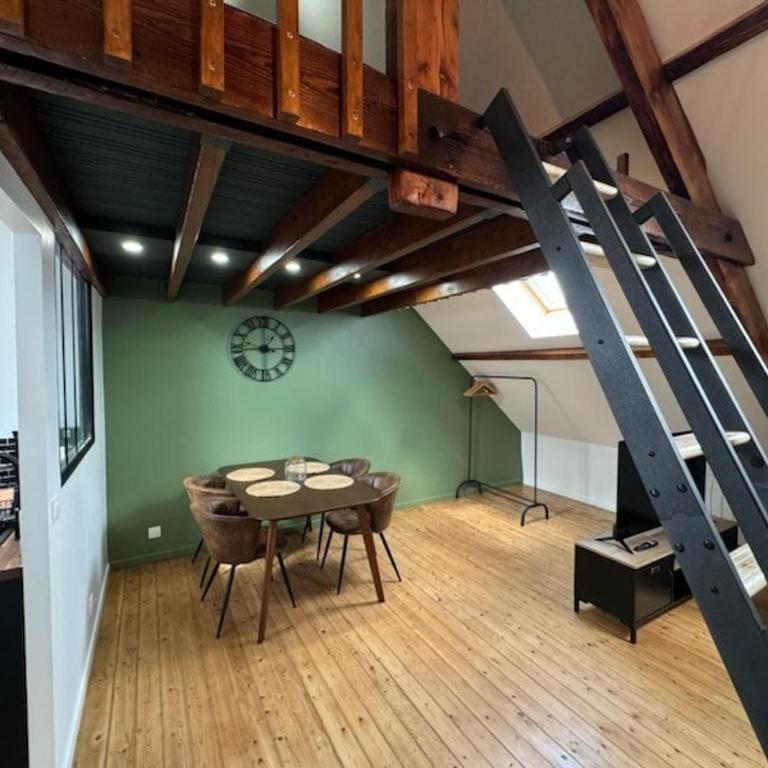 Le Havre des toits - cosy tout équipé - Appartement 1 Chambre - 13