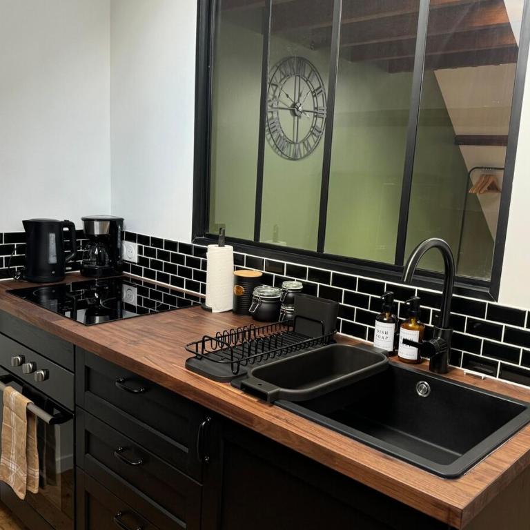 Le Havre des toits - cosy tout équipé - Appartement 1 Chambre - 15