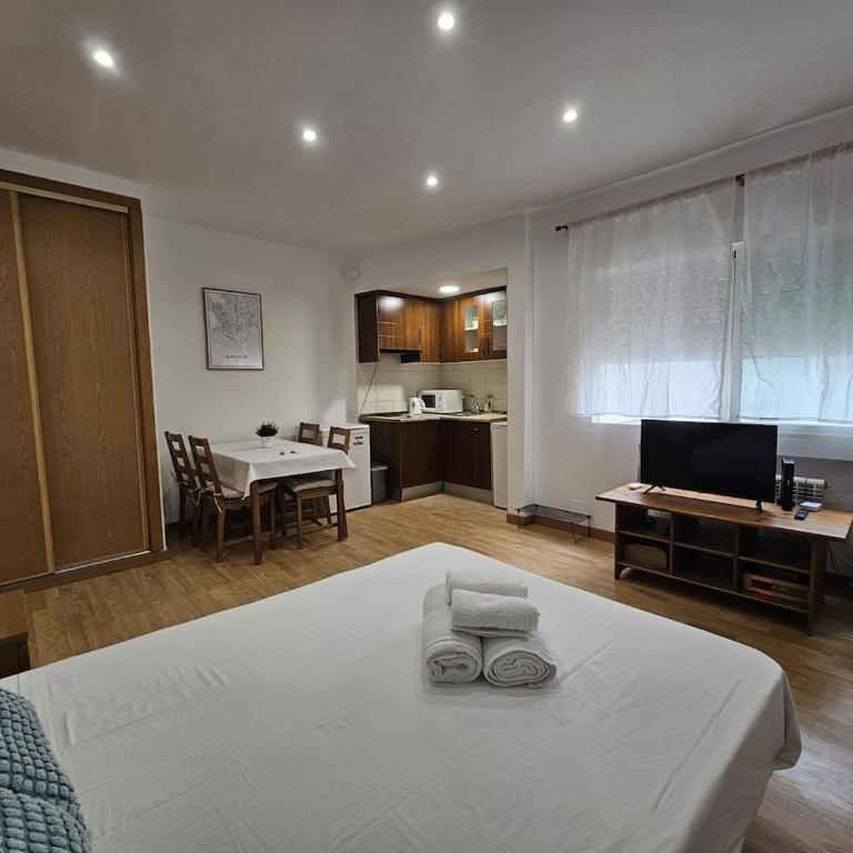 Magico estudio en Plaza España - One-Bedroom Apartment - 10