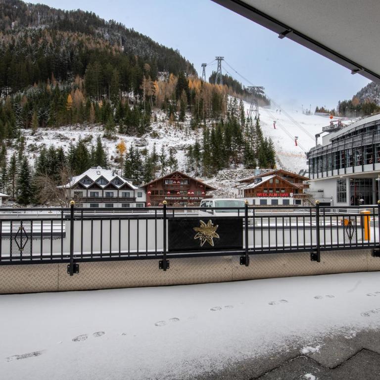 Hotel Garni Monte Bianco - Großes Apartment mit 2 Schlafzimmern und Terrasse - 1