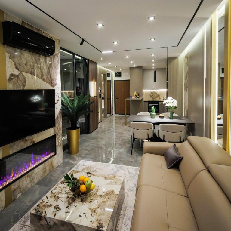 Luxury Apartments Palata - Stan Infinity - Deluks Apartman sa 1 Spavaćom Sobom i Pogledom na Grad - 15