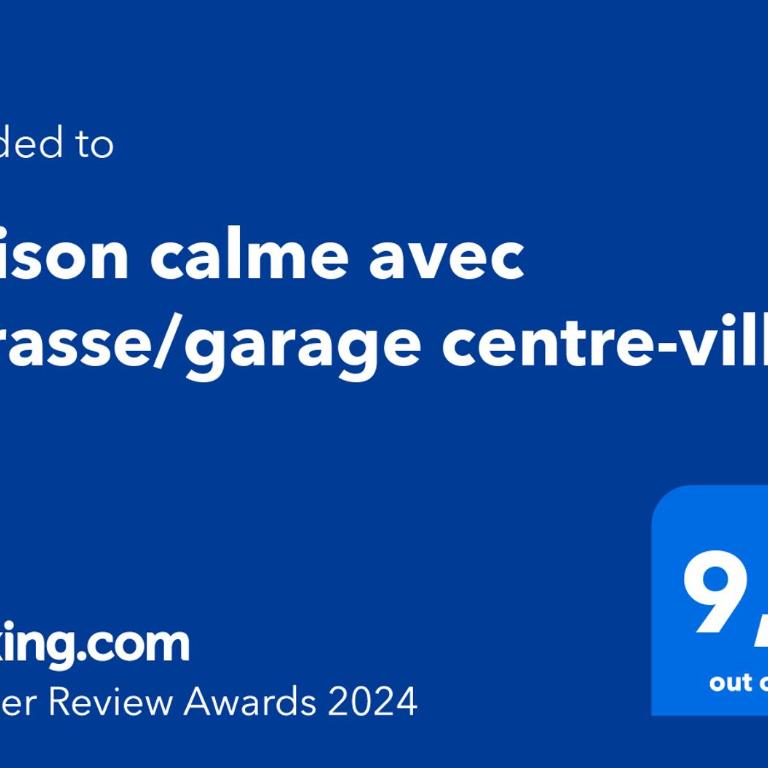 Maison calme avec terrasse/garage centre-ville C - Maison 2 Chambres - 13