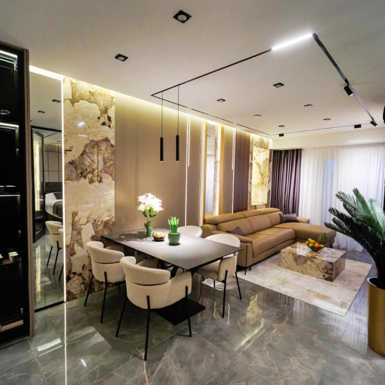 Luxury Apartments Palata - Stan Infinity - Deluks Apartman sa 1 Spavaćom Sobom i Pogledom na Grad - 1