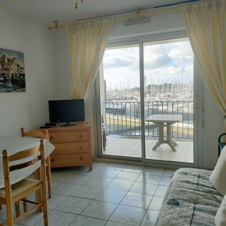 Ref 137 Appartement pour 2 vue port du Crouesty ARZON - Appartement 1 Chambre avec Balcon et Vue sur Mer - 3