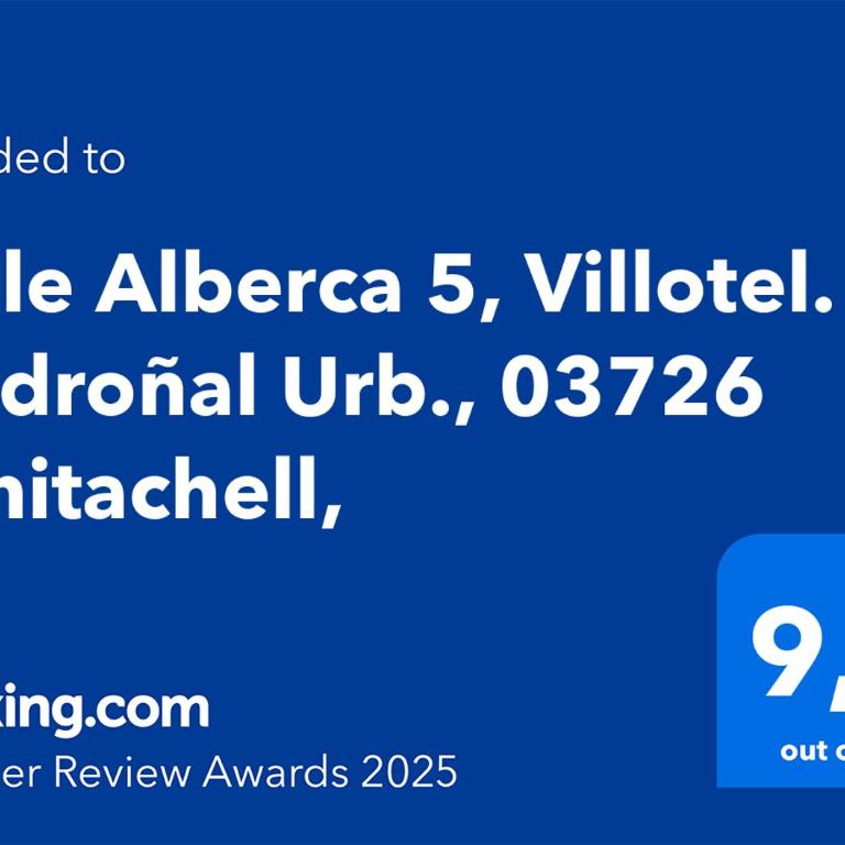 Calle Alberca 5, Villotel. Madroñal Urb., 03726 Benitachell, - Apartamento de 3 dormitorios - 34