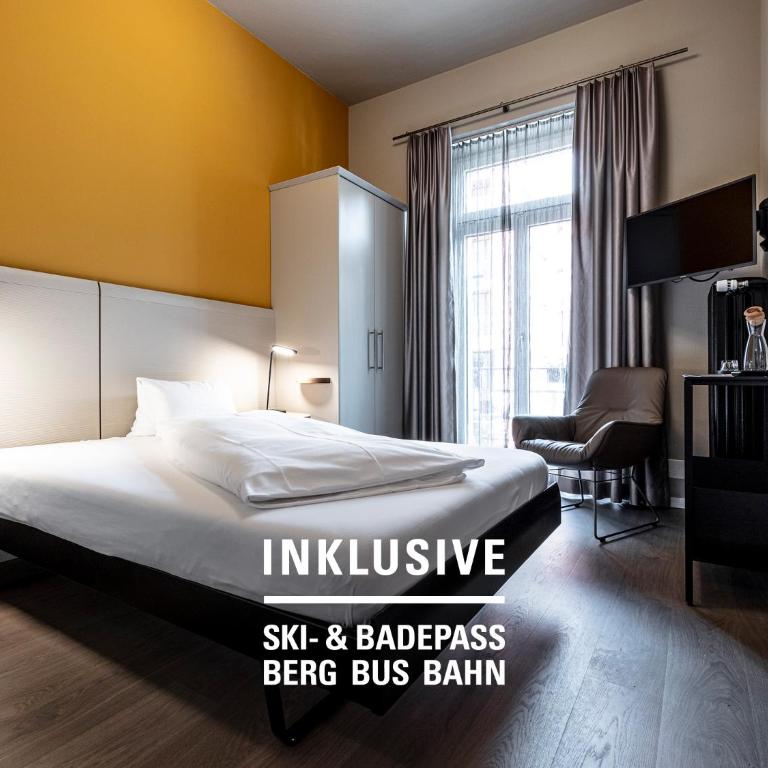 Hotel Belvedere Scuol - Einzelzimmer Belvedere Nord - 3