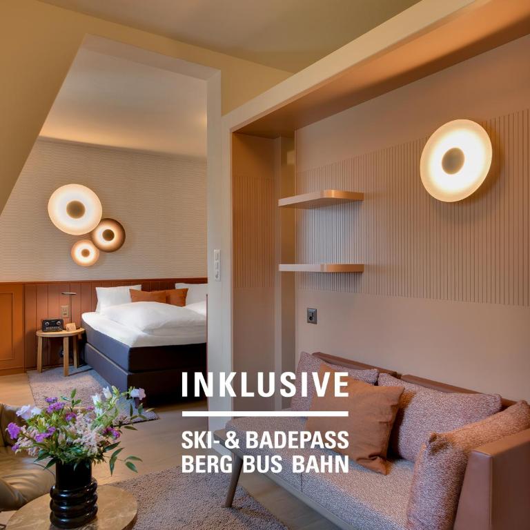 Hotel Belvedere Scuol - Doppelzimmer Belvedere Süd - 5