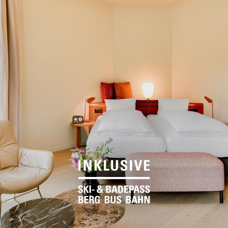 Hotel Belvedere Scuol - Doppelzimmer Belvedere Süd - 2