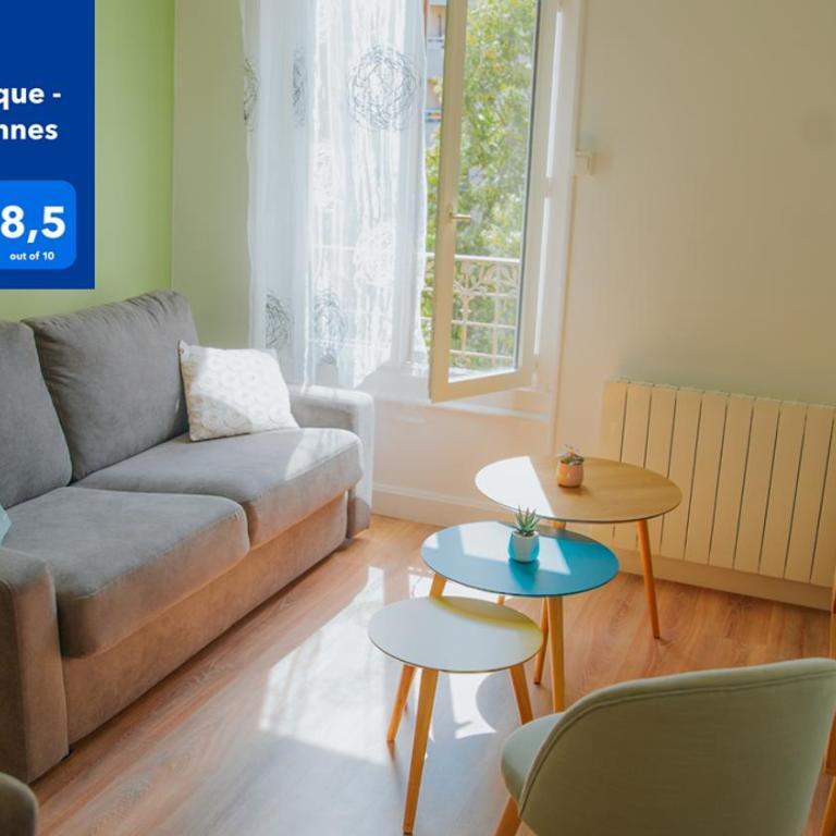 Appartement écologique - Proche Métro Charpennes - Apartment mit 1 Schlafzimmer - 1