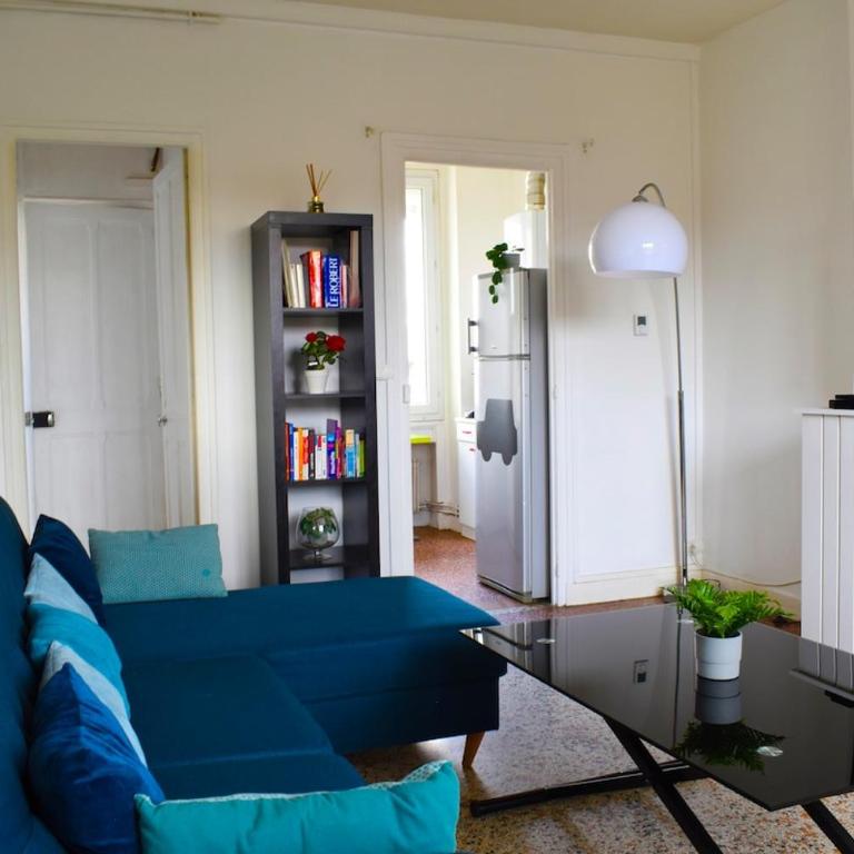 appartement bleu - Studio-Apartment - 11