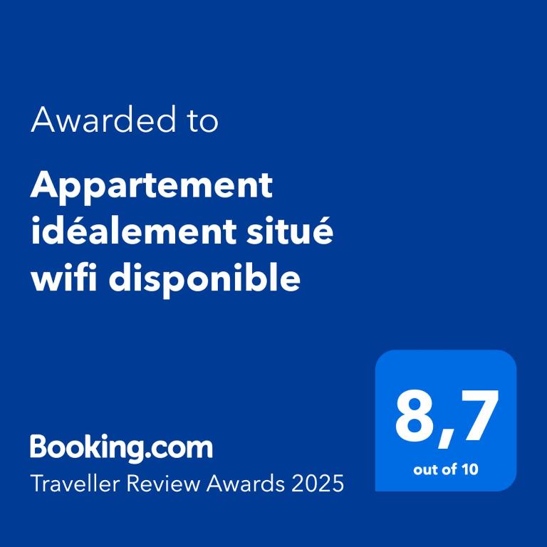 Appartement idéalement situé wifi disponible - Appartement 2 Chambres - 2