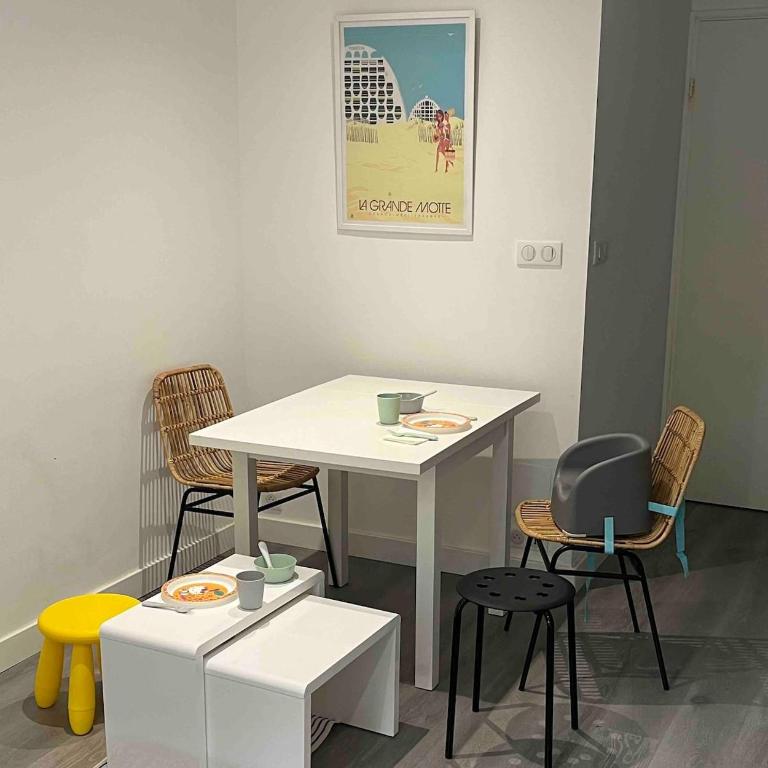 Le Grand Bleu-Parking privé-Climatisation-Proche ponant - Apartment mit 1 Schlafzimmer - 14