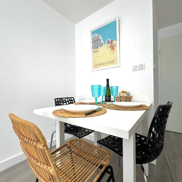 Le Grand Bleu-Parking privé-Climatisation-Proche ponant - Apartment mit 1 Schlafzimmer - 25