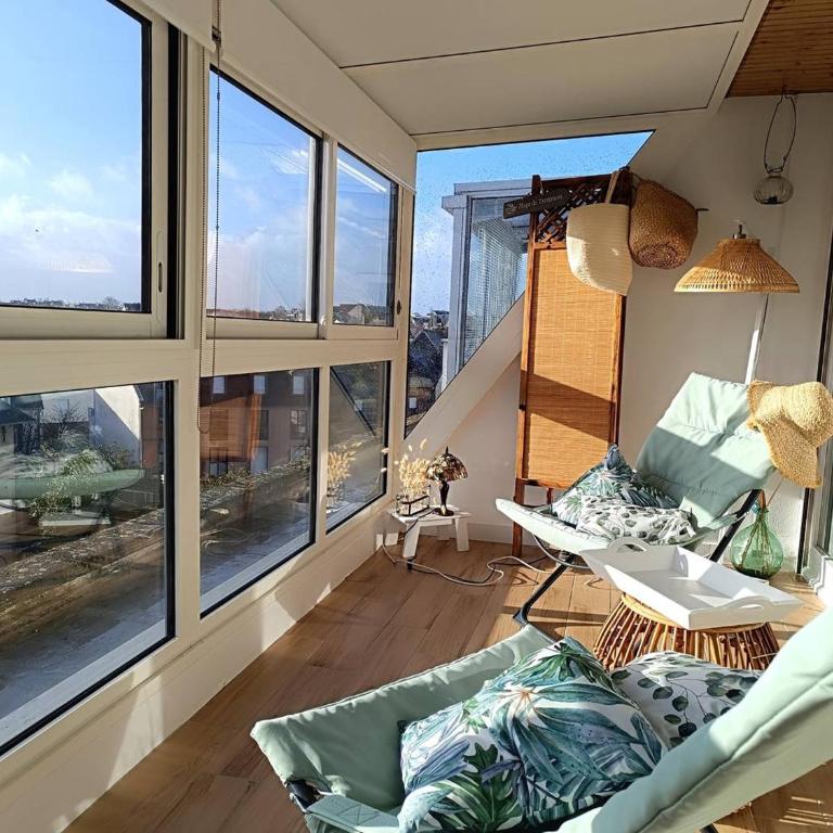 Bel appartement 4 pers avec parking et WIFI au centre-ville de Perros-Guirec - FR-1-368-454 - Apartment - 1