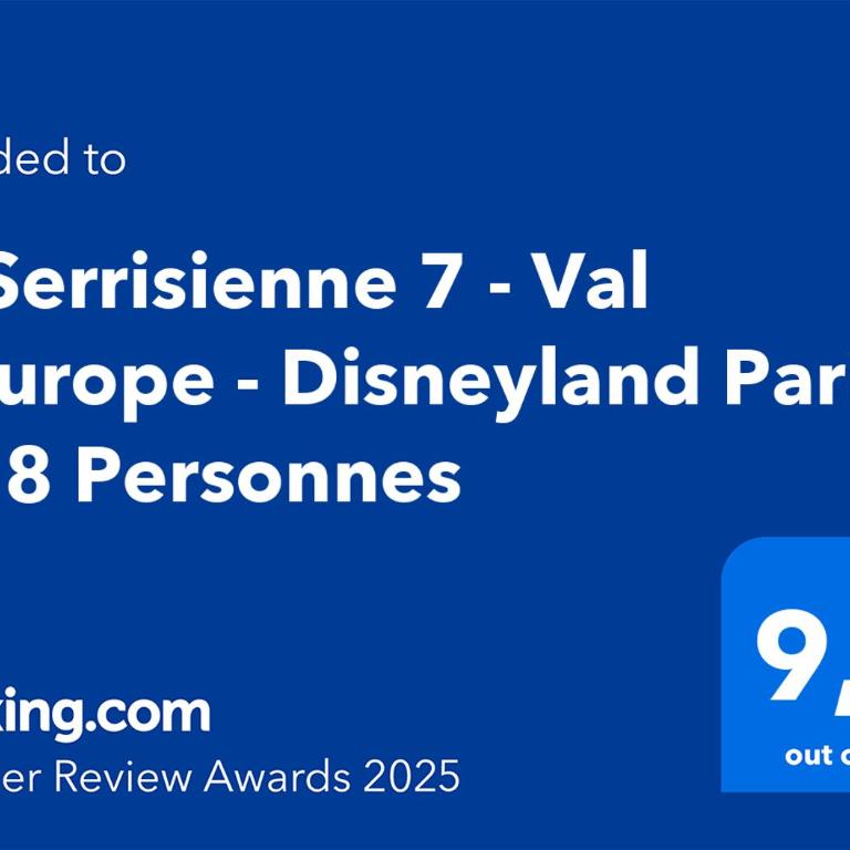 La Serrisienne 7 - Val d'Europe - Disneyland Paris - 6 à 8 Personnes - Apartment mit 3 Schlafzimmern - 25
