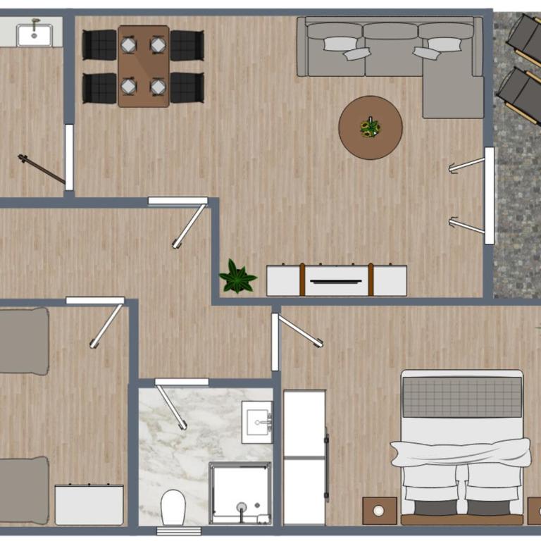 Ferienhaus Nr 21, Kategorie Komfort, Feriendorf Hochbergle, Allgäu - Ferienhaus - 12