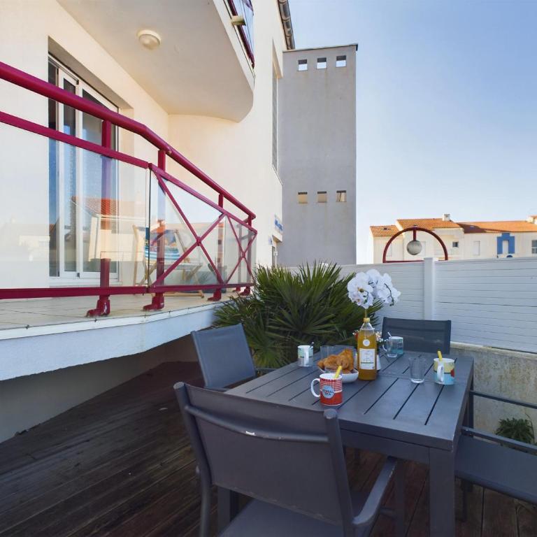 Appartement pour 4 avec balcon et terrasse - Apartment - 10