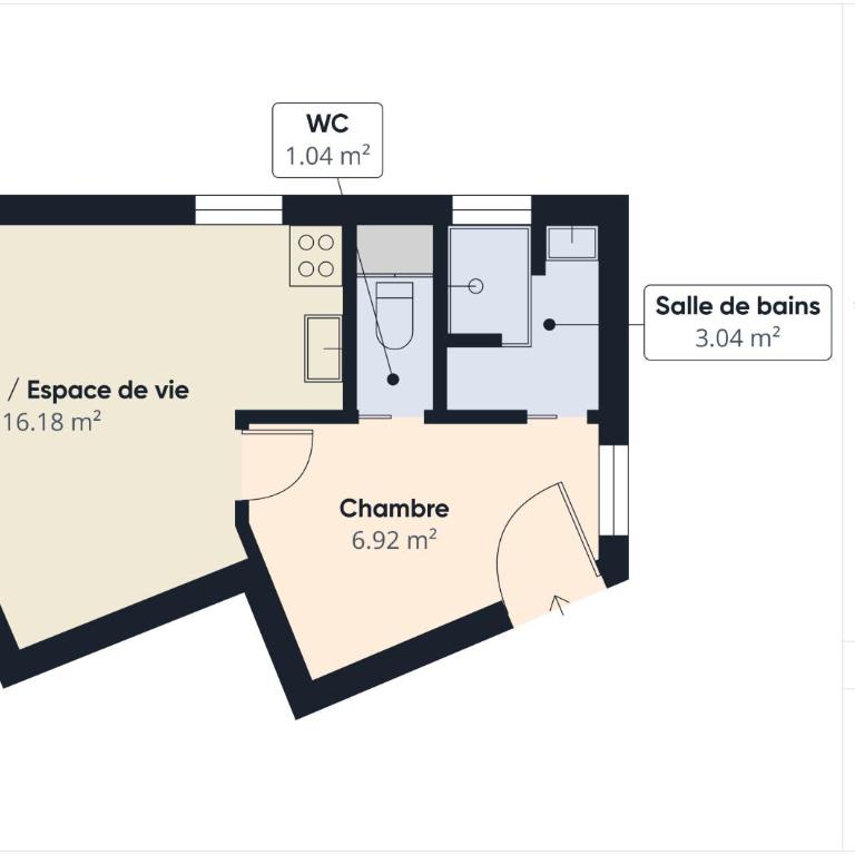 Appartement pour 4 avec balcon et terrasse - Apartment - 13