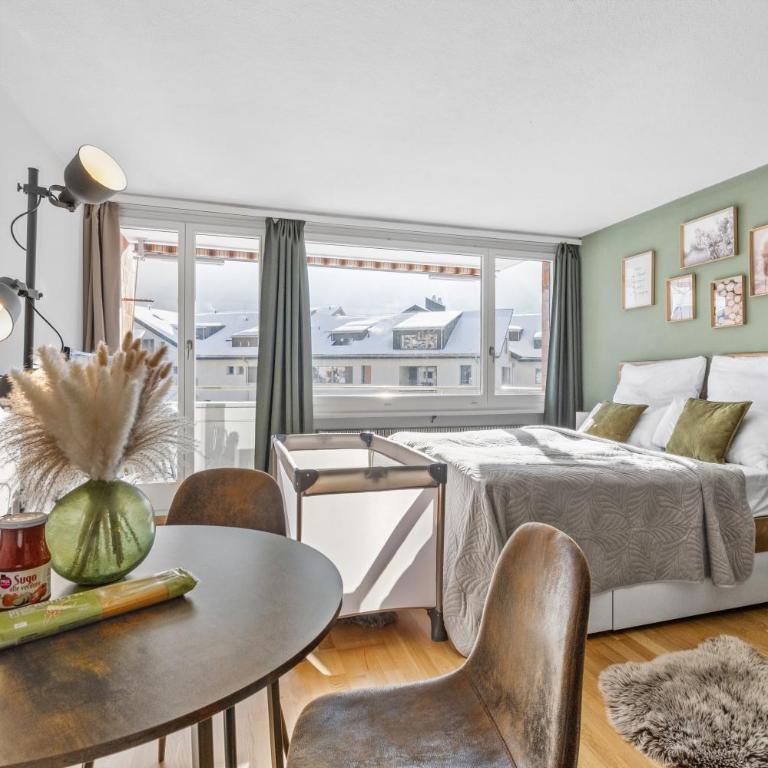 Studio mit Bergblick Titlis, Luzern, Pilatus, See - Apartment mit 1 Schlafzimmer - 29